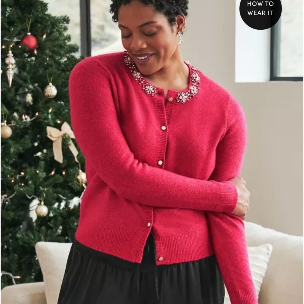 Embellished Belle Isle Sweater